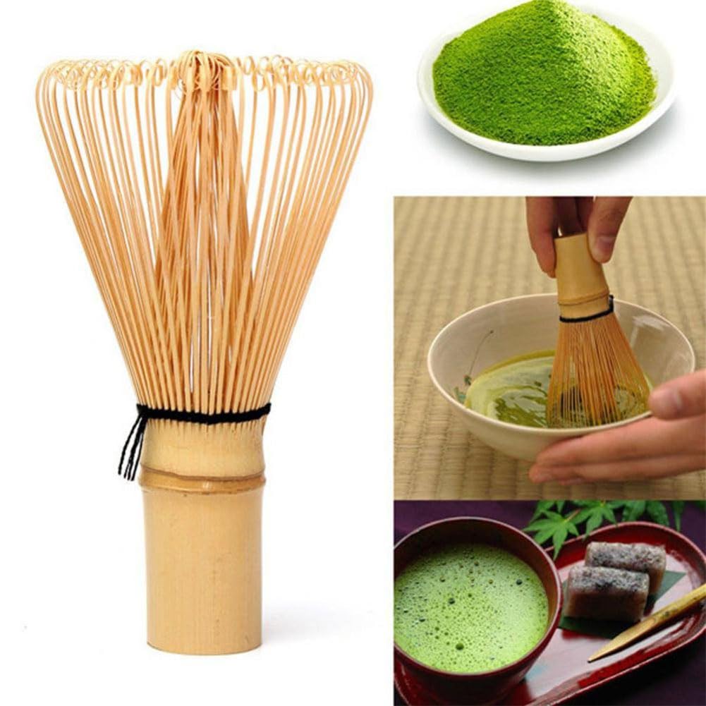 Batidor de Matcha de Bambú